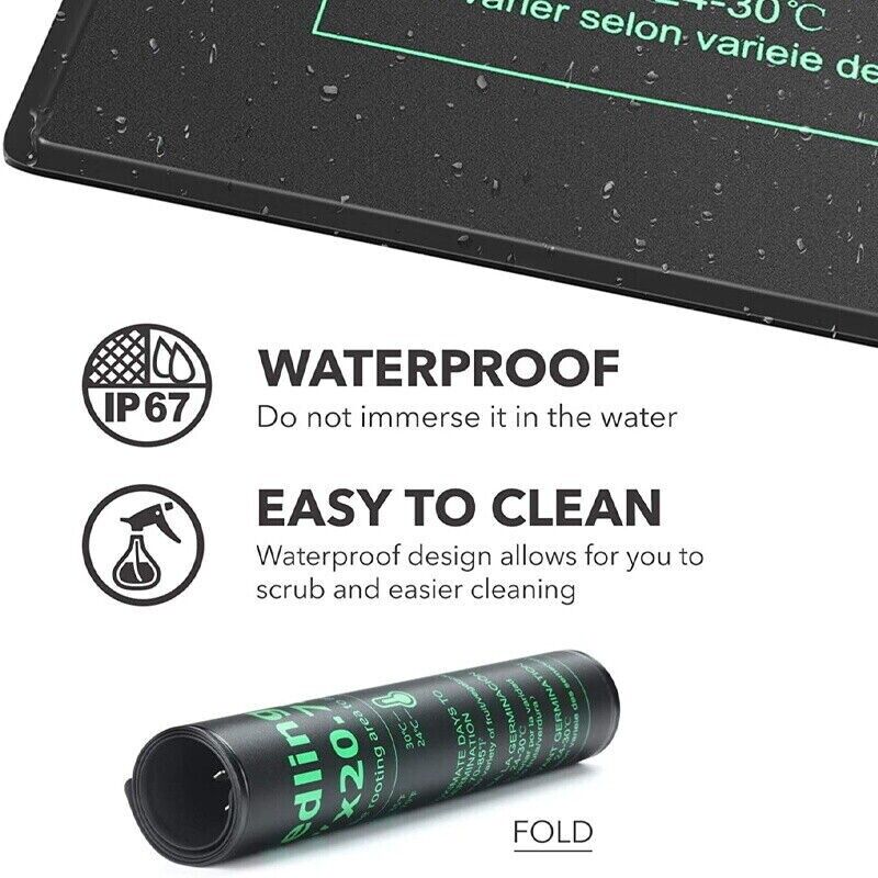 LERWAY 21W Seedling Heating Ma - огляд і ціна Seedling Heat Pad
