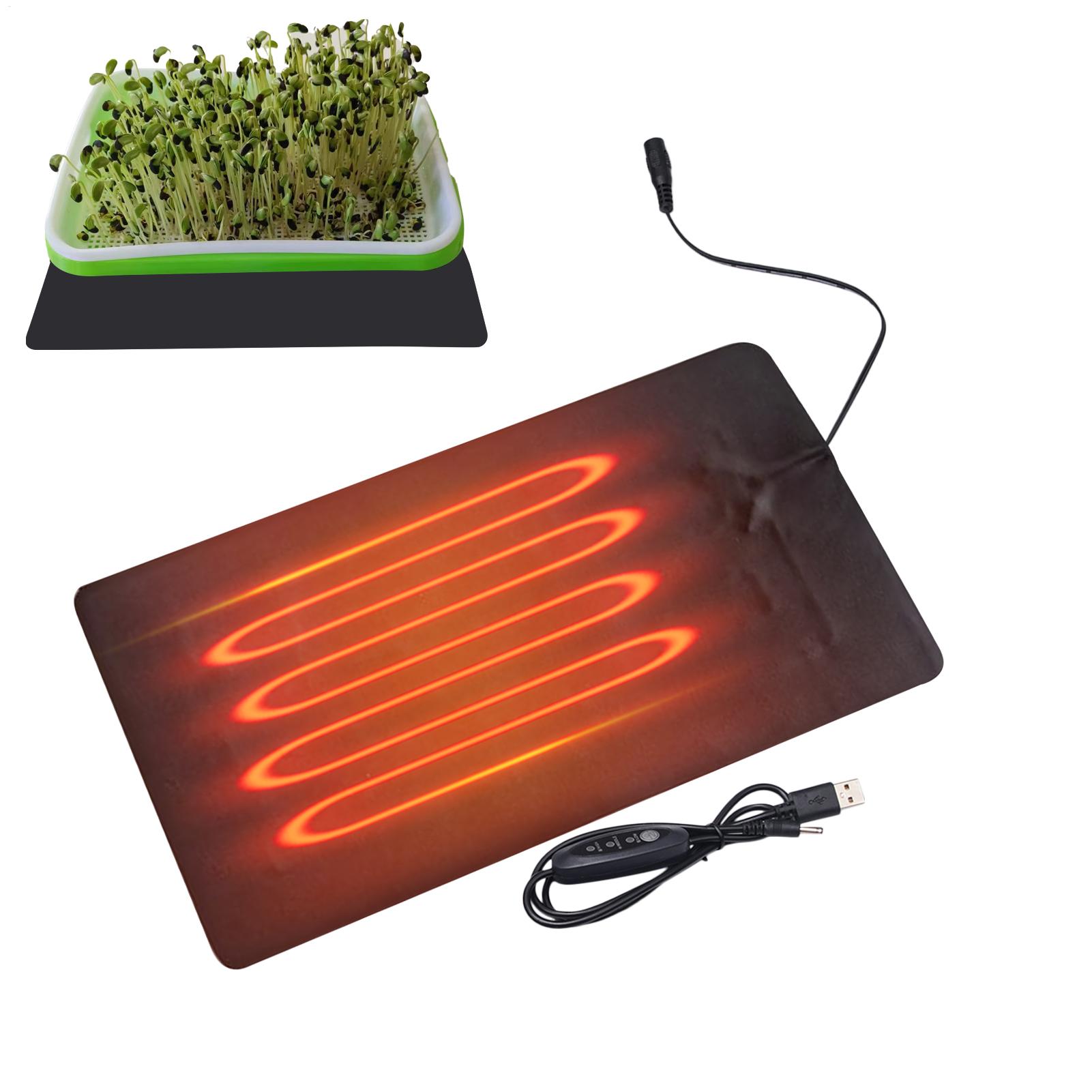 8.5W USB Seedling Heat Mats 3  - огляд і ціна Seedling Heat Pad