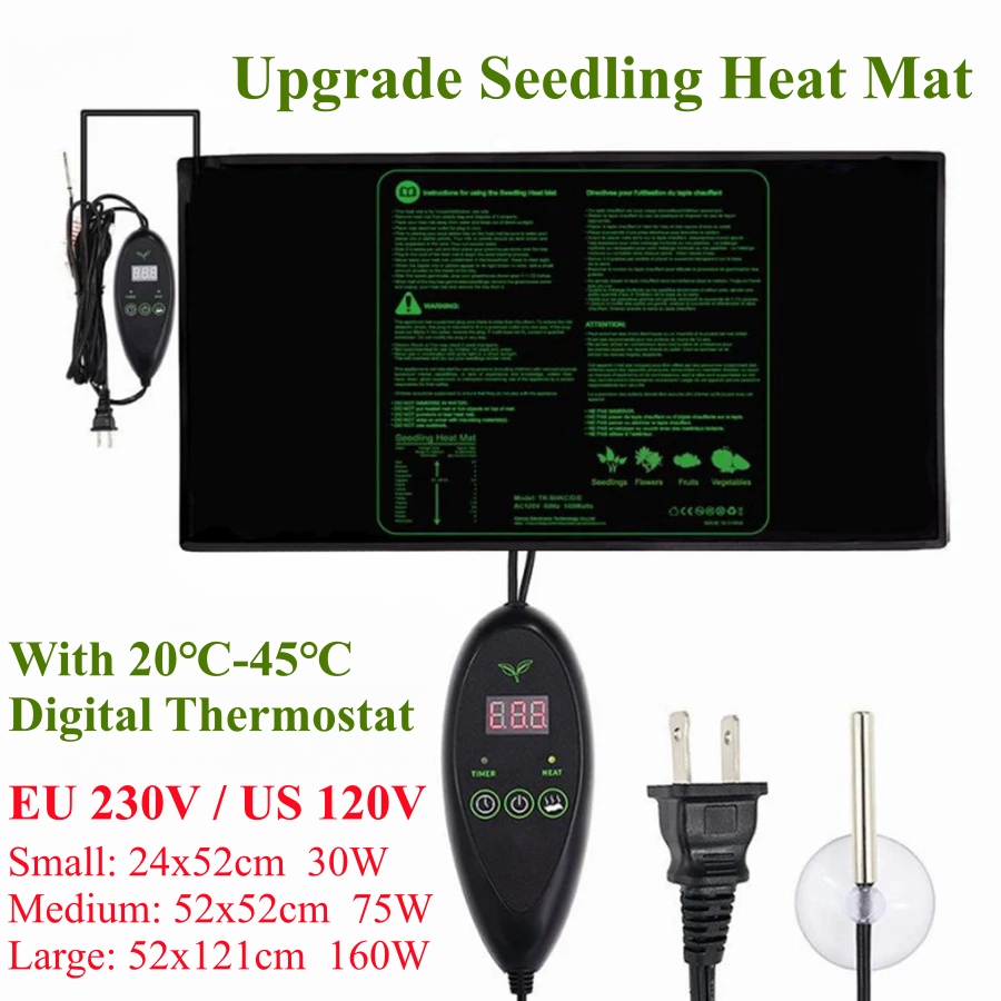 3 Sizes Upgrade Seedling Heat  - огляд і ціна Seedling Heat Pad