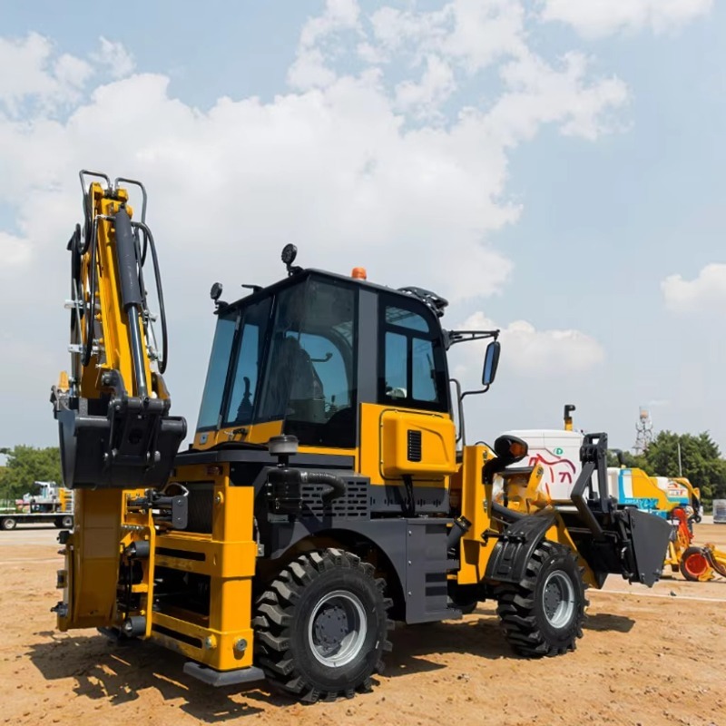 Compact Multi-Purpose Backhoe  - огляд і ціна Landscape Urban Farming
